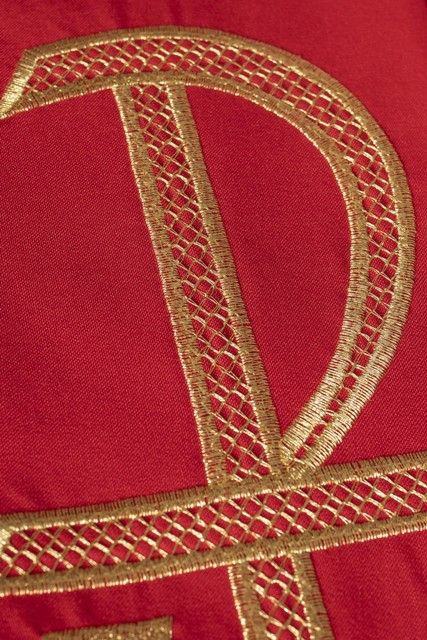 Stuła haftowana - kolory liturgiczne (75) - EUCHARYSTYCZNE - zdjęcie 5 - Stuła haftowana - kolory liturgiczne (75)