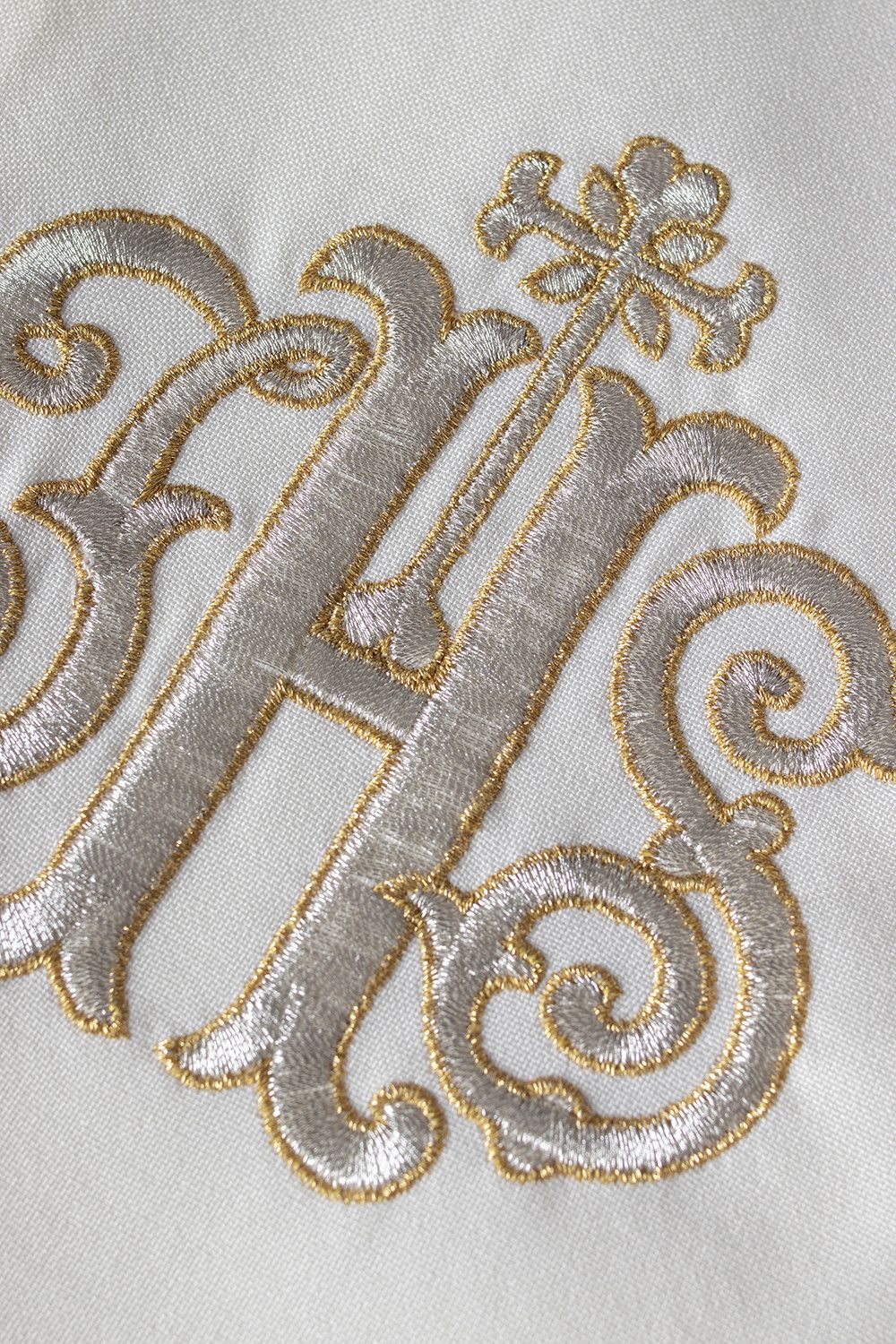 Stuła haftowana - kolory liturgiczne (413) - EUCHARYSTYCZNE - zdjęcie 5 - Stuła haftowana - kolory liturgiczne (413)