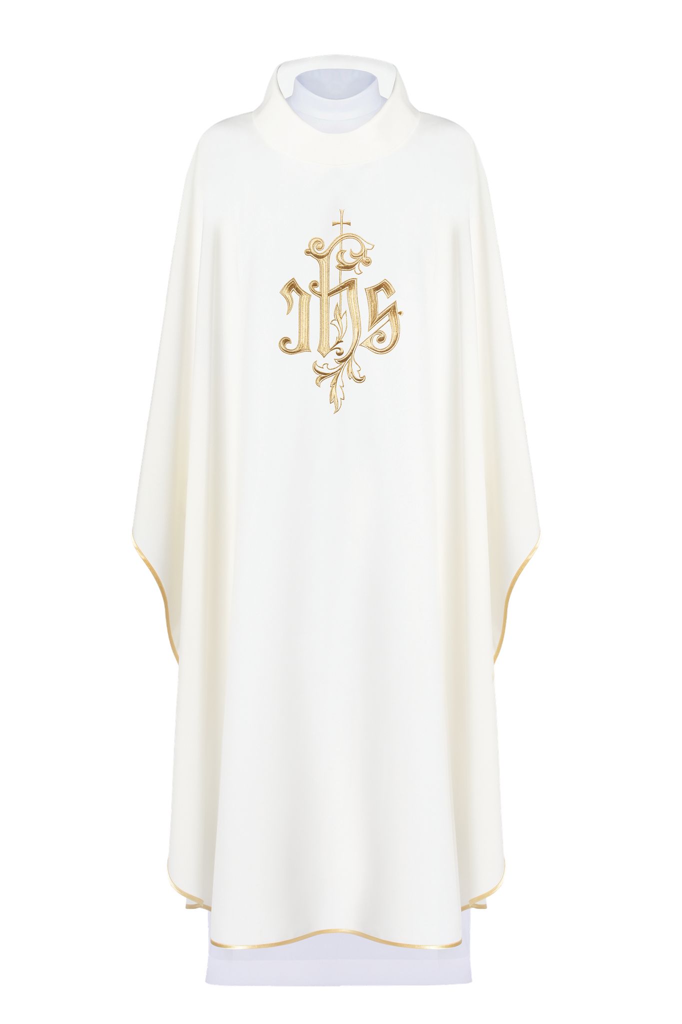 Ornat haftowany IHS - kolory liturgiczne (41) - Ornaty haftowane - zdjęcie 4 - Ornat rzymski haftowany IHS - kolory liturgiczne (41)