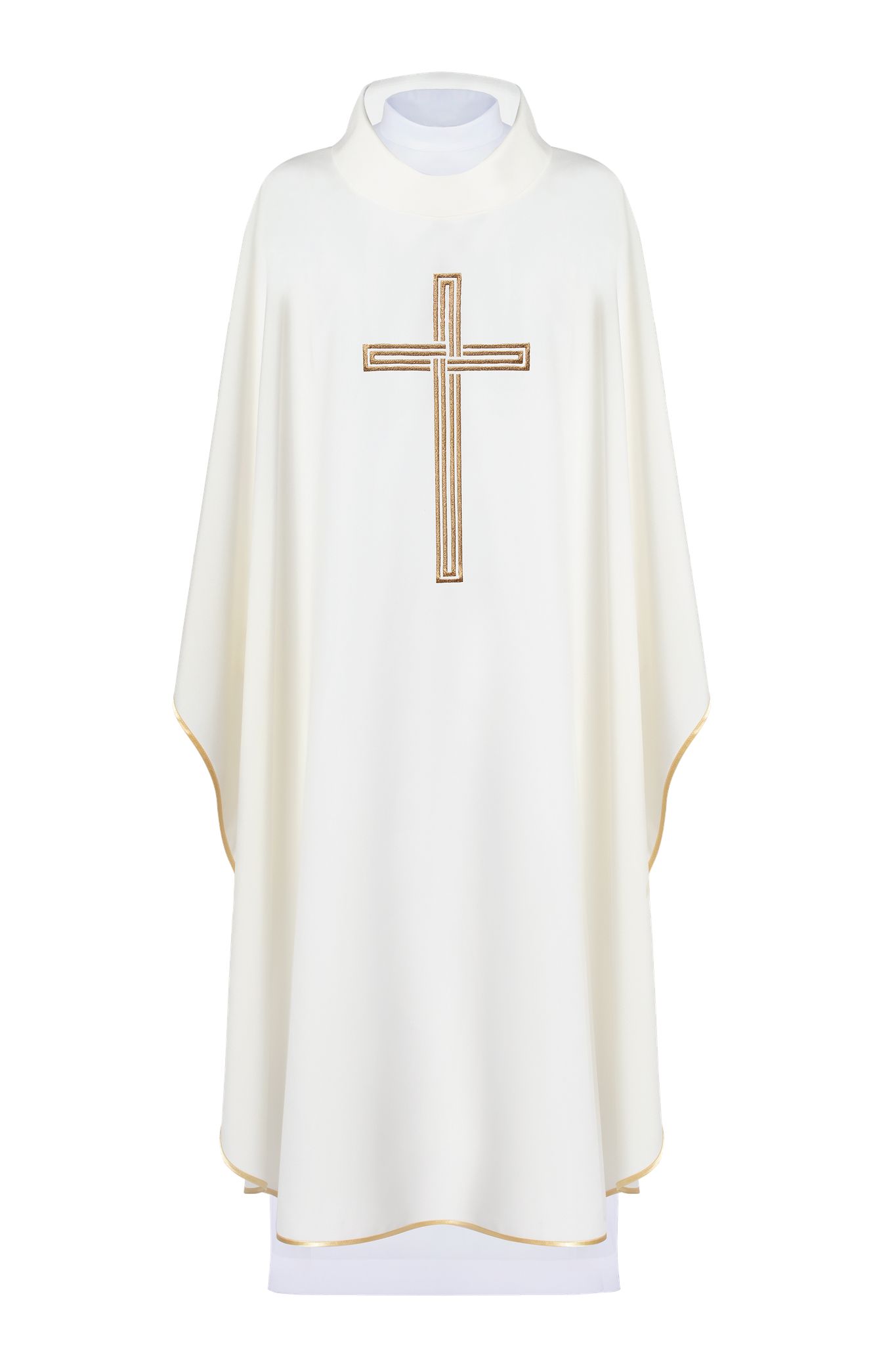 Ornat haftowany Krzyż - kolory liturgiczne (43) - Ornaty haftowane - zdjęcie 4 - Ornat haftowany Krzyż - kolory liturgiczne (43)