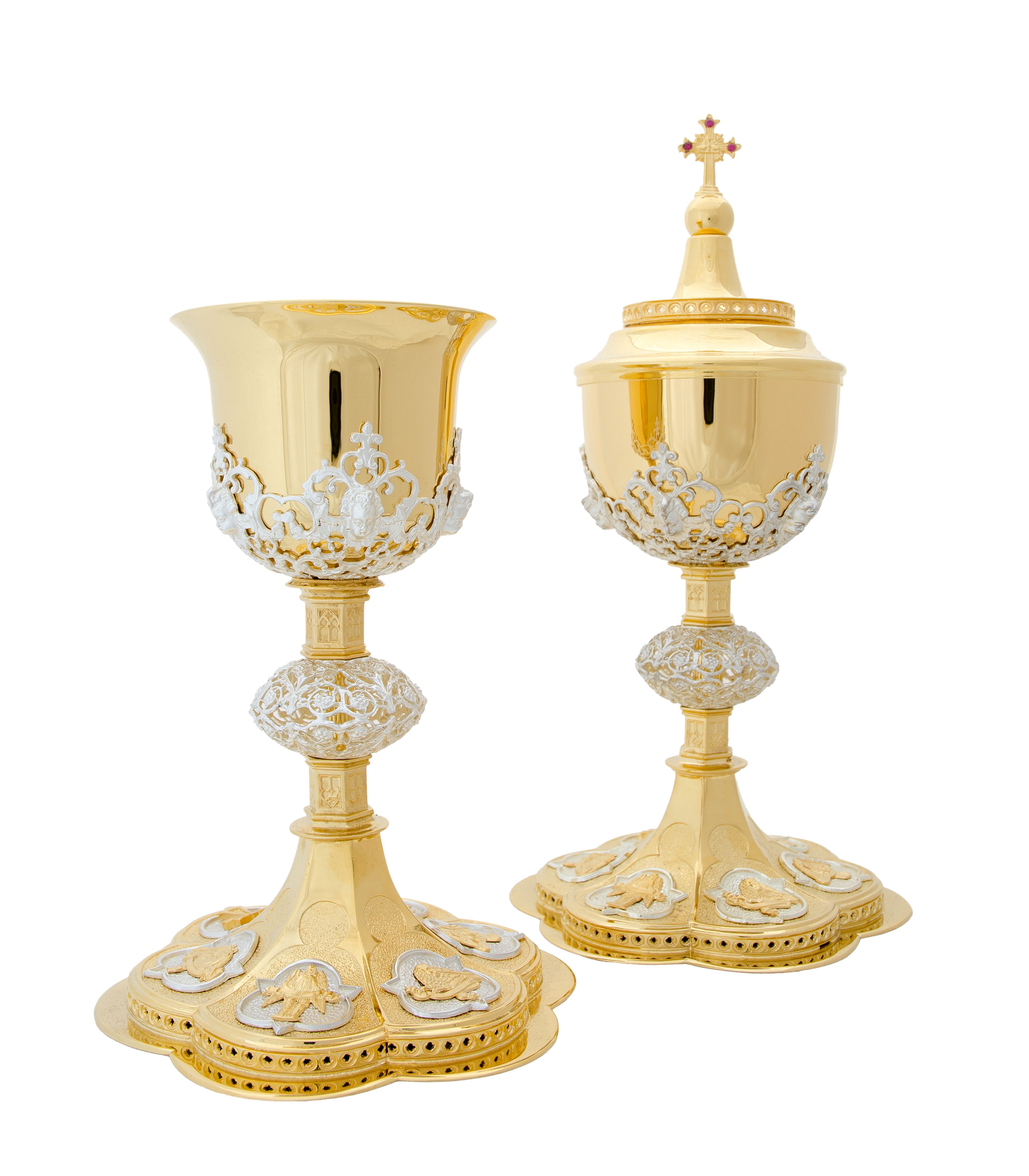 Puszka liturgiczna 33 cm (8) - PUSZKI MSZALNE - Nowość