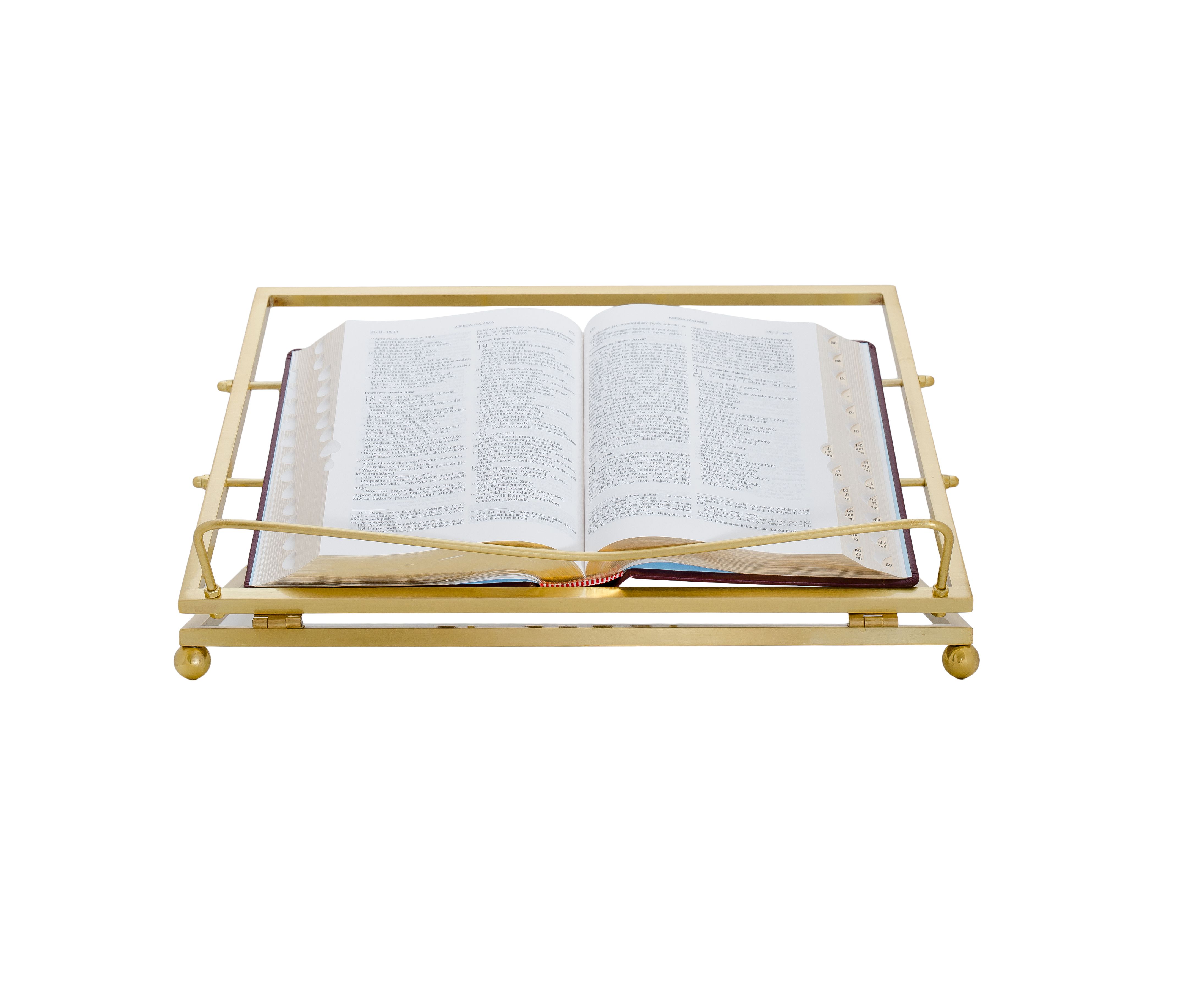 Ołtarzowy stojak pod ewangeliarz - PODSTAWA POD MSZAŁ/EWANGELIARZ - zdjęcie 2 - Ołtarzowy stojak pod ewangeliarz