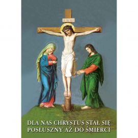 Plakat Wielkanocny – Dla nas Chrystus (3) - PLAKATY