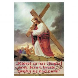 Plakat religijny - Któryś za nas cierpiał rany (12) - PLAKATY