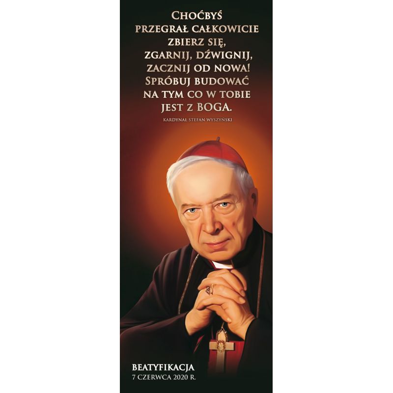 Baner Kardynał Stefan Wyszyński (2) - Baner Kardynał Stefan Wyszyński - Baner Kardynał Stefan Wyszyński (2)
