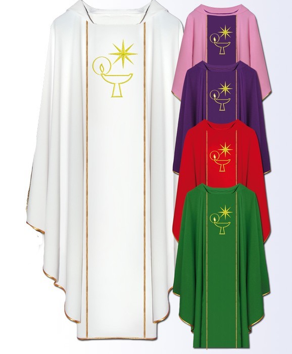 Ornat haft z przodu (36) - Ornaty haftowane - Nowość