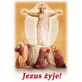 Plakat religijny – Jezus żyje! (41) - Plakaty wielkanocne