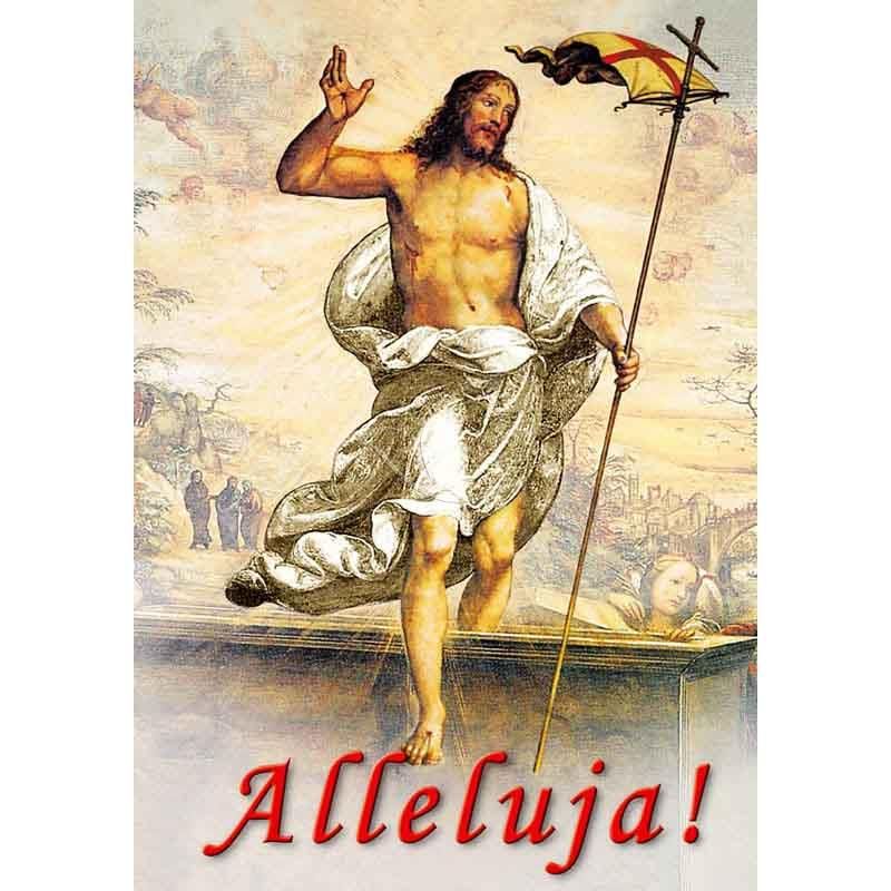 Plakat religijny – Jezus żyje! (43) - Plakaty wielkanocne - Plakat religijny – Jezus żyje! (43)