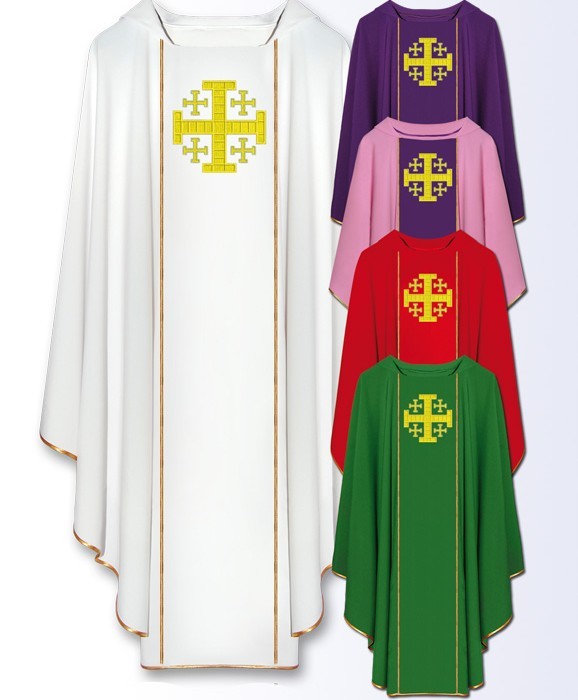 Ornat haft z przodu (38) - Ornaty haftowane - Nowość