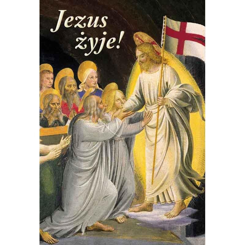 Plakat religijny – Jezus żyje! (50) - Plakaty wielkanocne - Plakat religijny – Jezus żyje! (50)