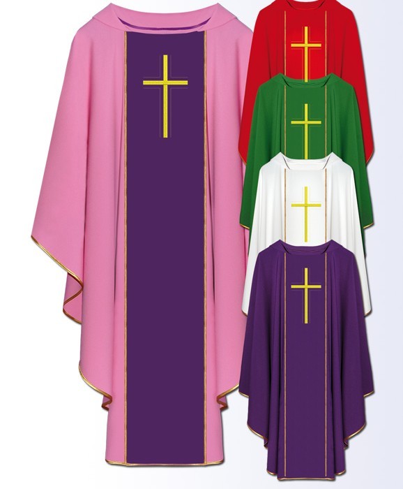 Ornat haft z przodu (41) - Ornaty haftowane - Nowość