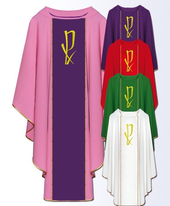 Ornat haft z przodu (42) - Ornaty haftowane - Nowość