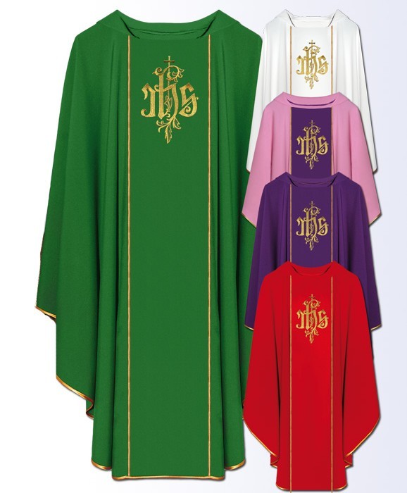 Ornat haft z przodu (44) - Ornaty haftowane - Nowość