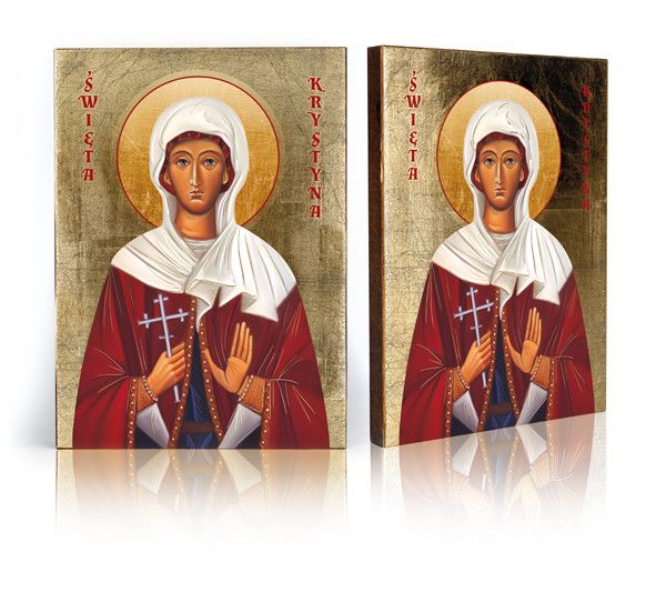 Ikona Święta Krystyna - Święci i Błogosławieni - Nowość