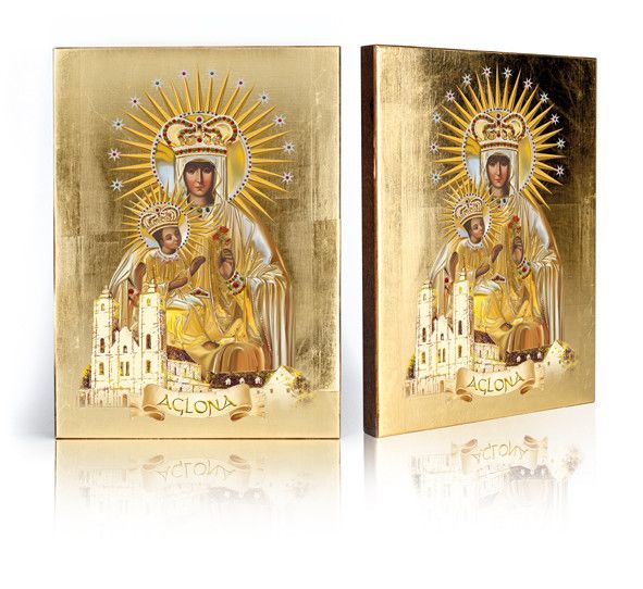 Ikona Matka Boża Agłońska - Matka Boża - Nowość