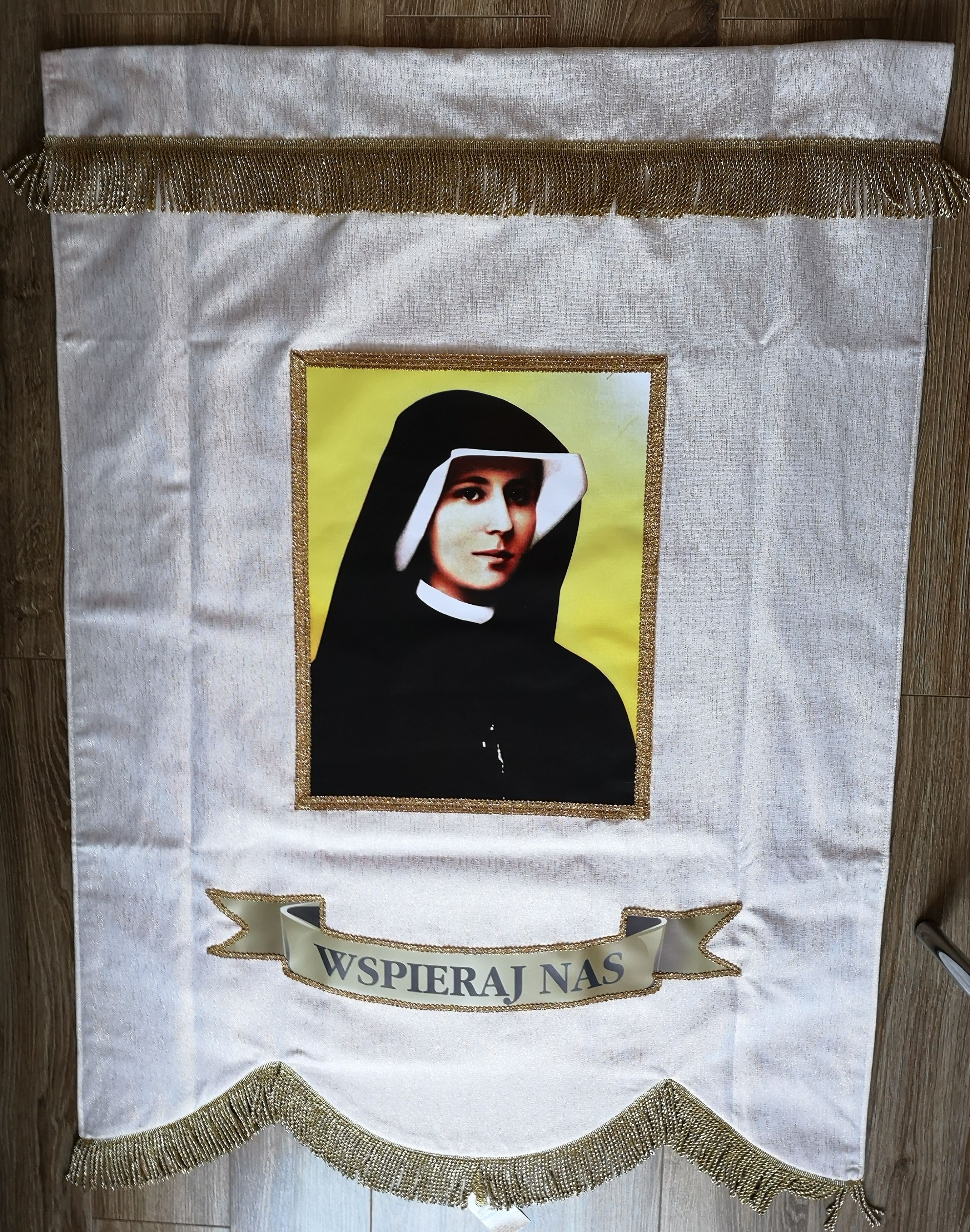 Chorągiew procesyjna (10) - CHORĄGWIE PROCESYJNE - zdjęcie 3 - Chorągiew procesyjna (10)