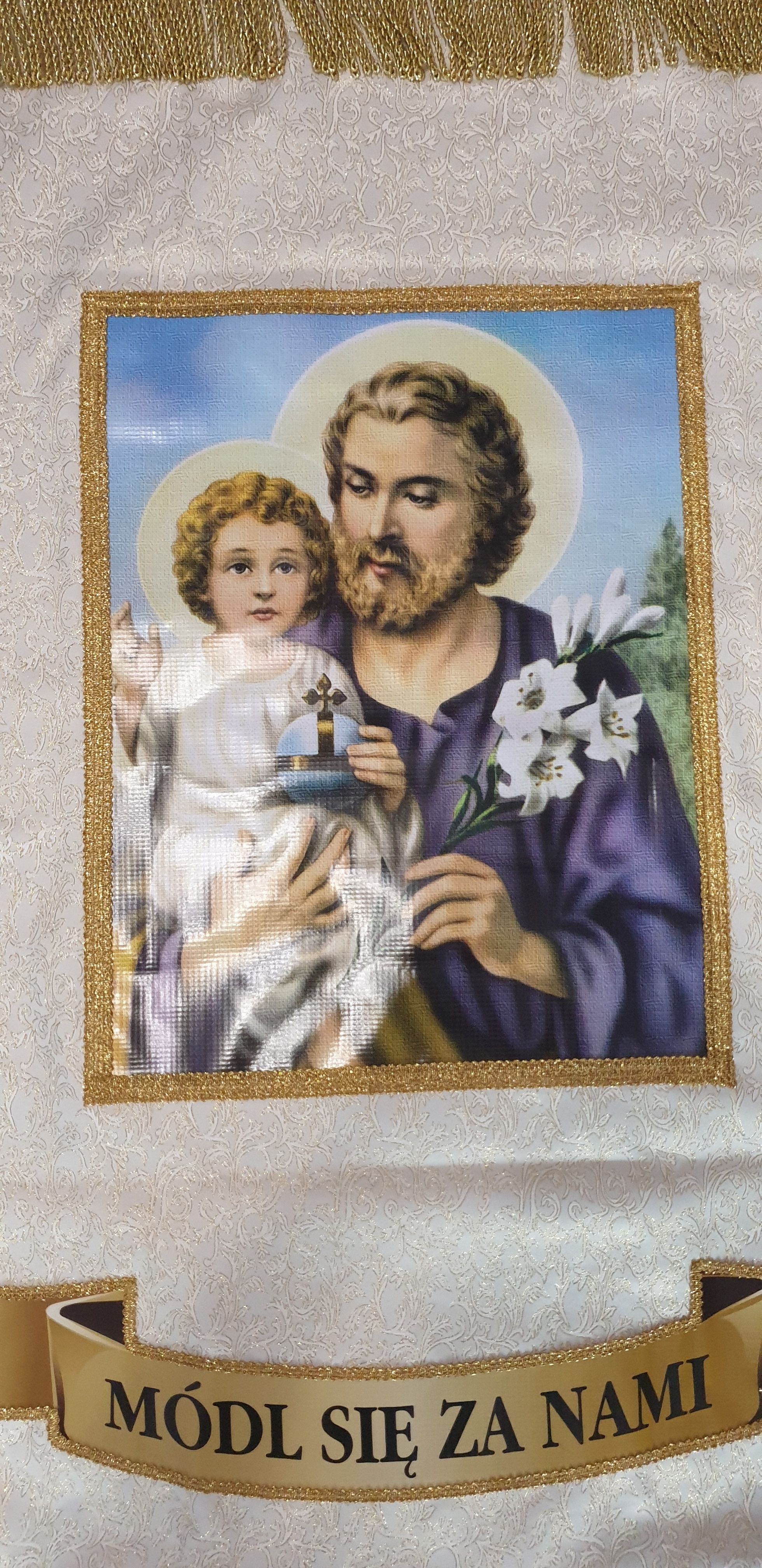 Chorągiew procesyjna (11) - CHORĄGWIE PROCESYJNE - zdjęcie 2 - Chorągiew procesyjna (11)