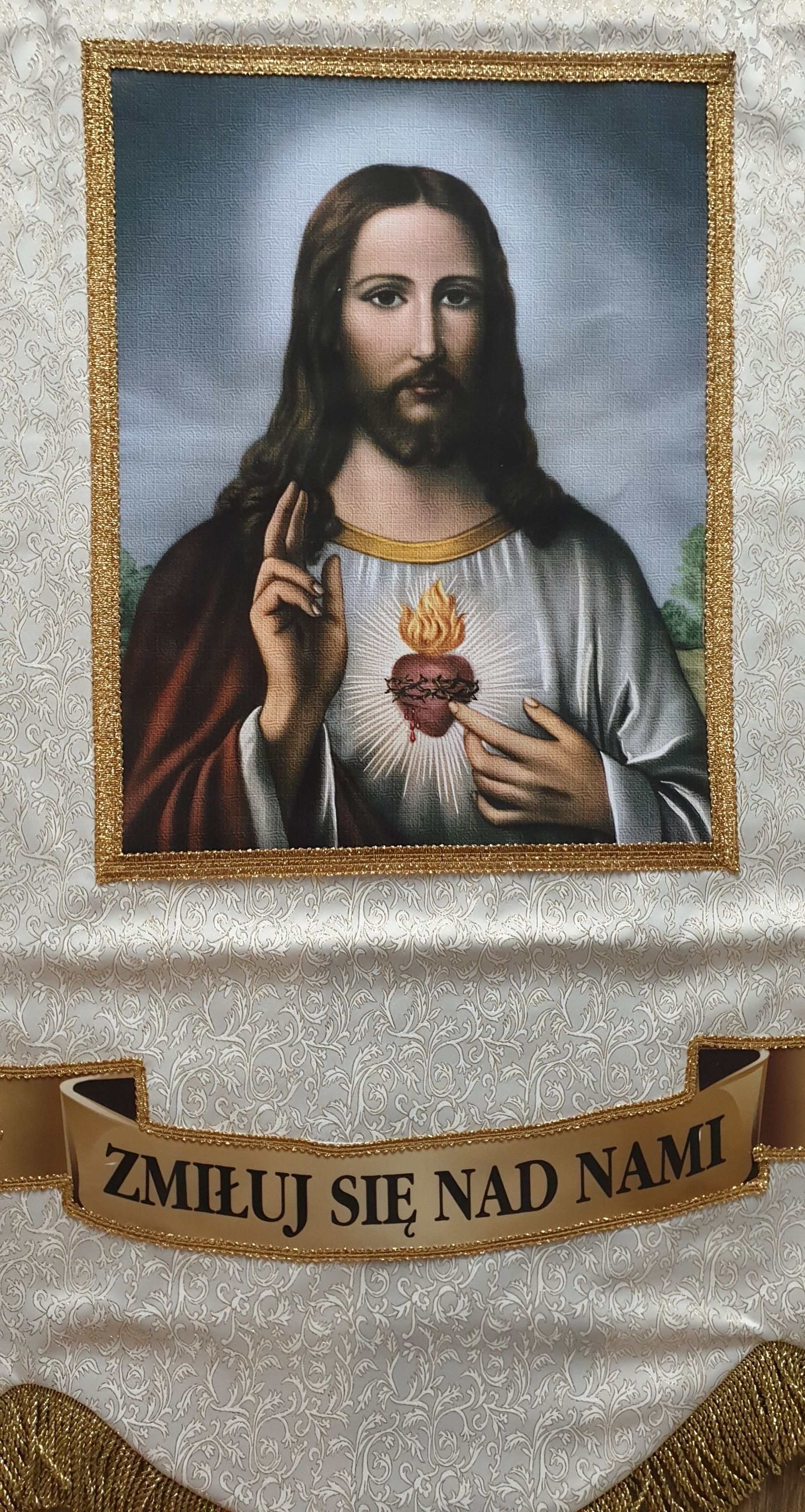 Chorągiew procesyjna (13) - CHORĄGWIE PROCESYJNE - zdjęcie 4 - Chorągiew procesyjna (13)