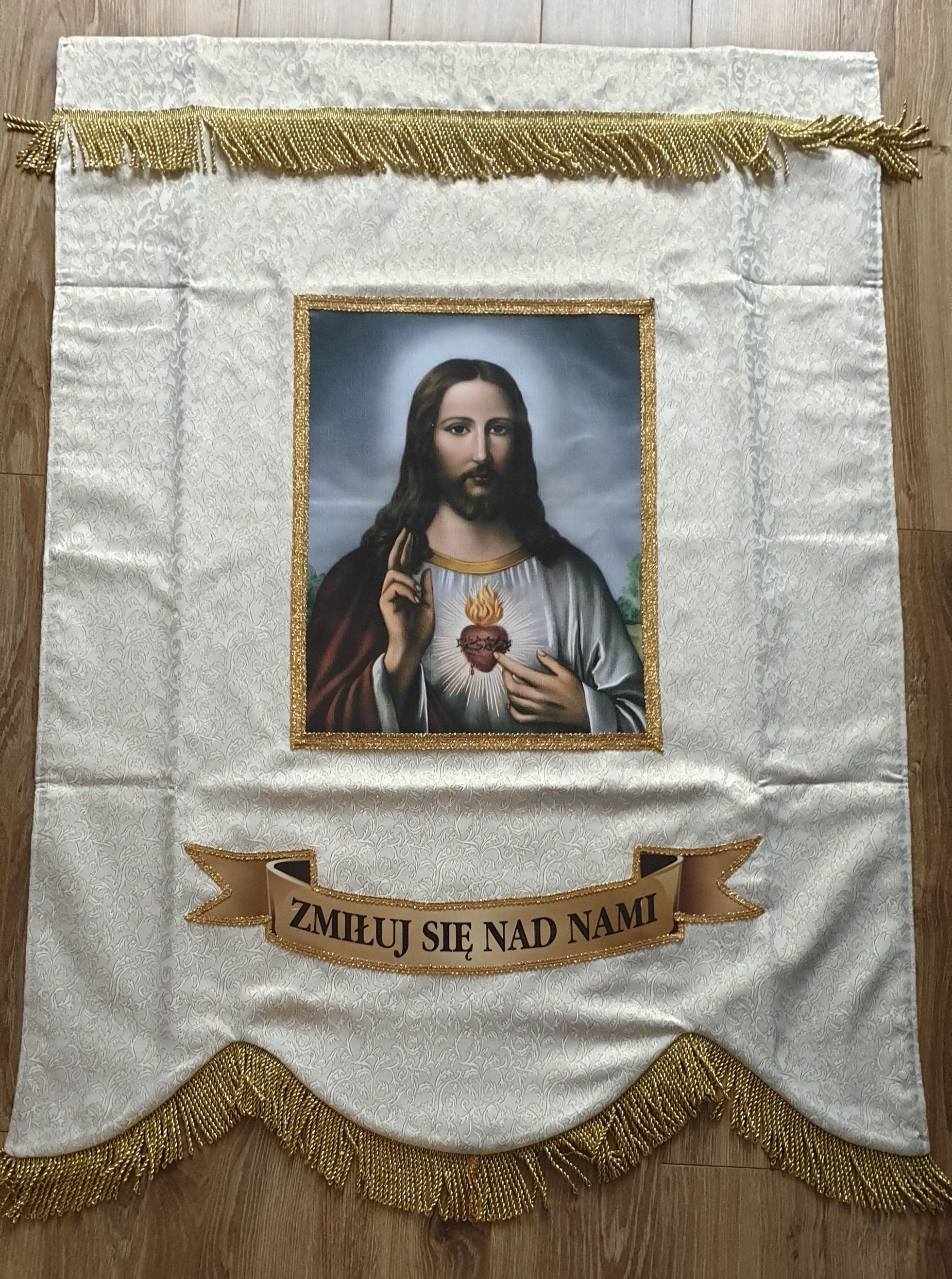 Chorągiew procesyjna (13) - CHORĄGWIE PROCESYJNE - zdjęcie 5 - Chorągiew procesyjna (13)