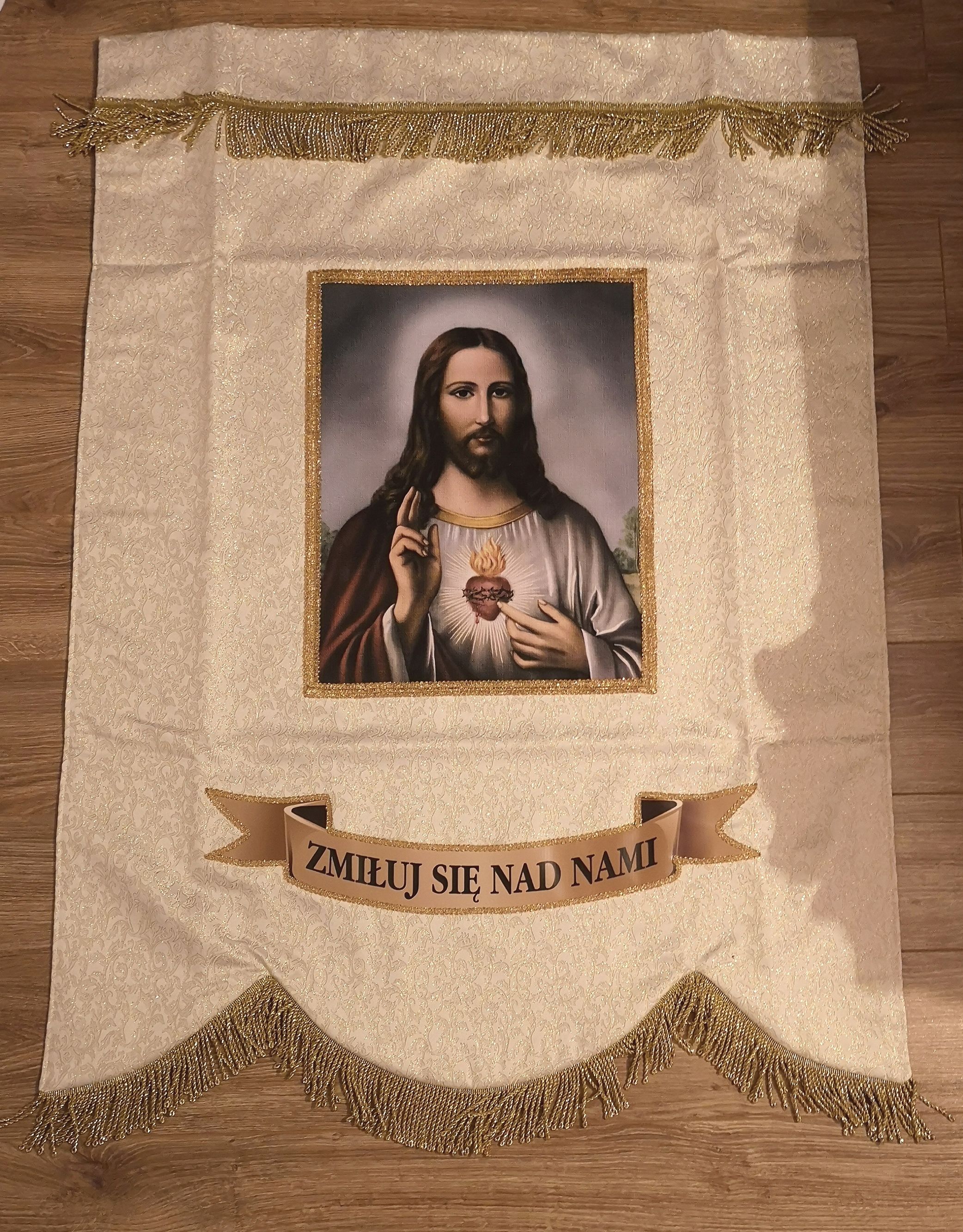 Chorągiew procesyjna (14) - CHORĄGWIE PROCESYJNE - zdjęcie 2 - Chorągiew procesyjna (14)