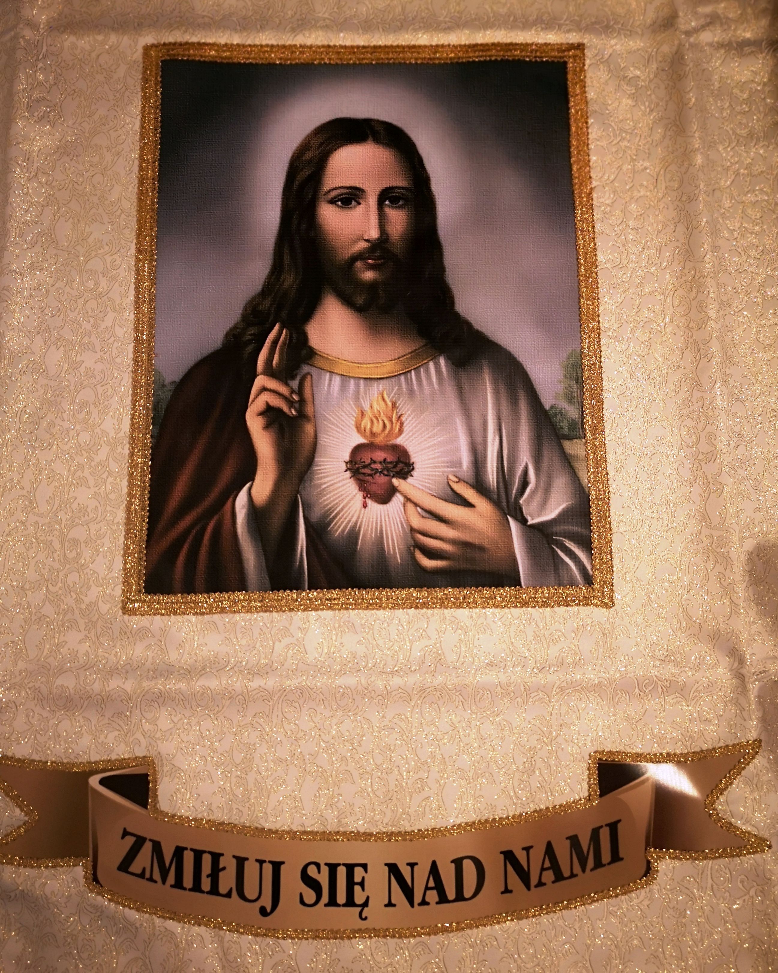 Chorągiew procesyjna (14) - CHORĄGWIE PROCESYJNE - zdjęcie 4 - Chorągiew procesyjna (14)