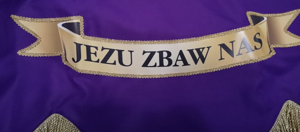 Chorągiew procesyjna (15) - CHORĄGWIE PROCESYJNE - zdjęcie 4 - Chorągiew procesyjna (15)