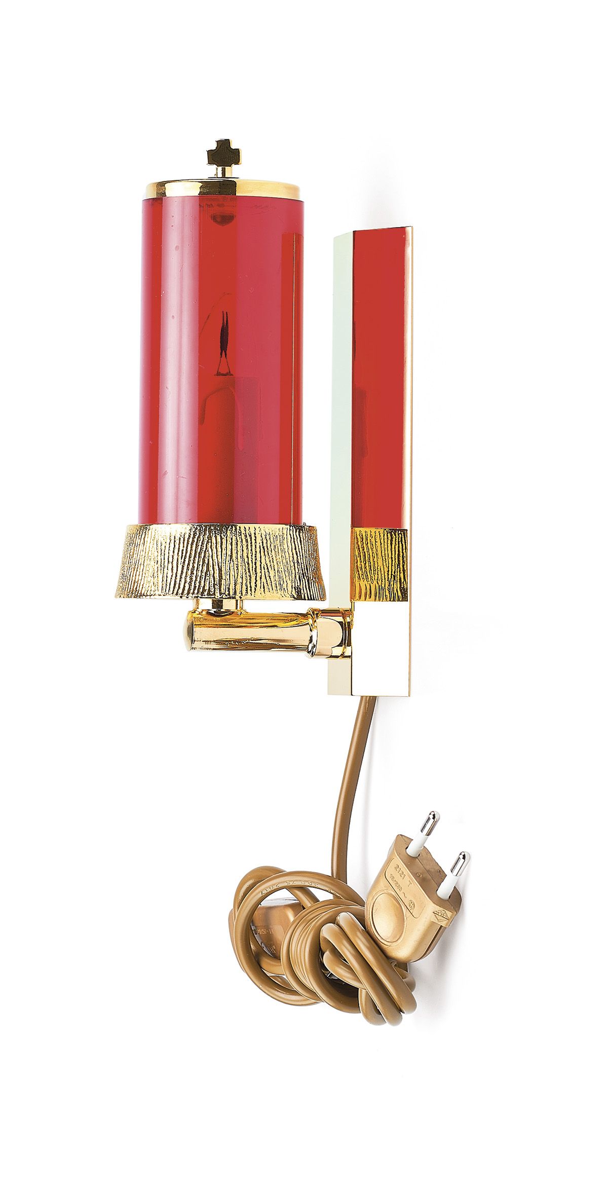 Lampka wieczna wisząca, elektryczna - 16,5 cm. - LAMPKI WIECZNE - Nowość