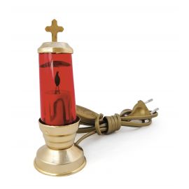 Lampka wieczna  elektryczna, stojąca - 14 cm. - LAMPKI WIECZNE