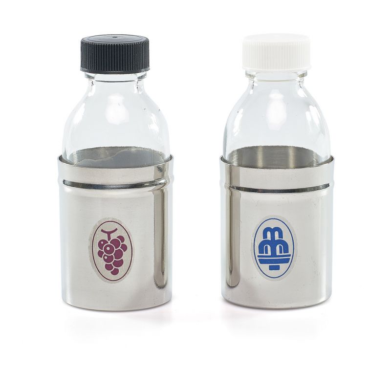 Para butelek na wodę i wino - 125 ml - AMPUŁKI I TACKI MSZALNE - Para butelek na wodę i wino - 125 ml