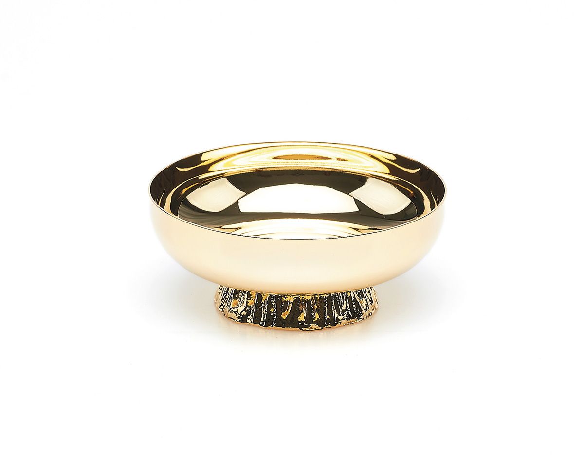 Patena głęboka średnica 12 cm - nodus dekorowany - PATENY LITURGICZNE - Nowość