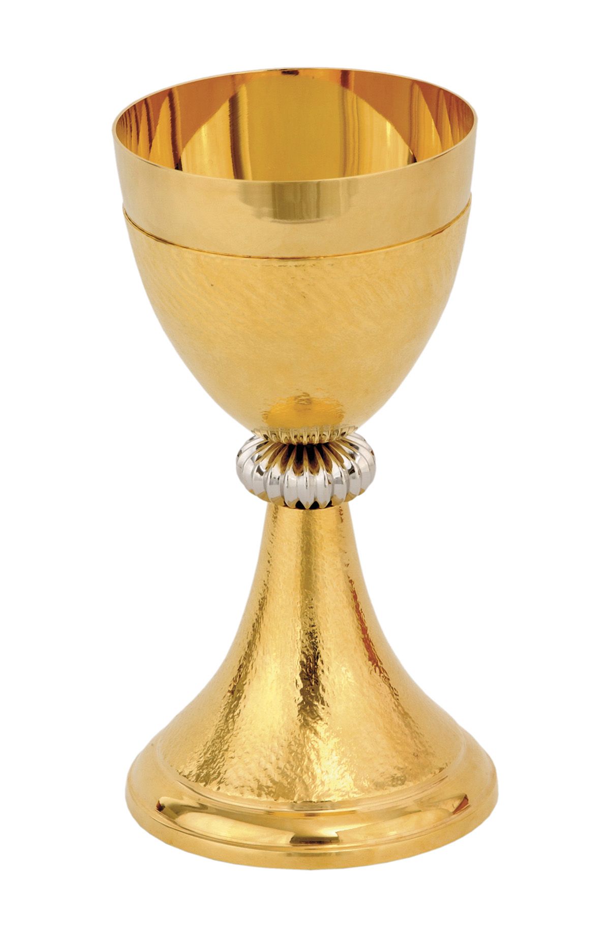 Kielich z ozdobnym ryflowaniem 18,5 cm (04) - KIELICHY MSZALNE - Nowość