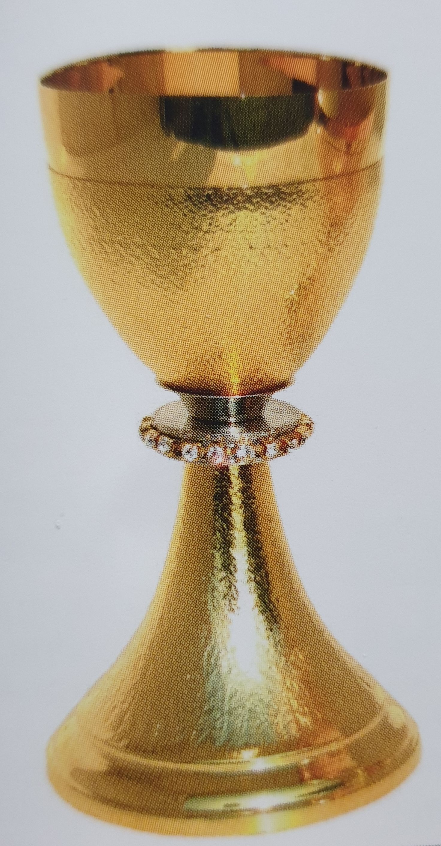 Kielich ze zdobionym buntem - 18,5 cm (06) - KIELICHY MSZALNE - Nowość