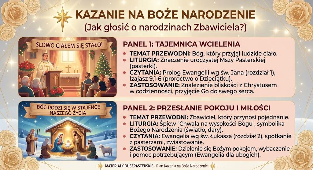 Kazanie na Boże Narodzenie — jak głosić o narodzinach Zbawiciela?