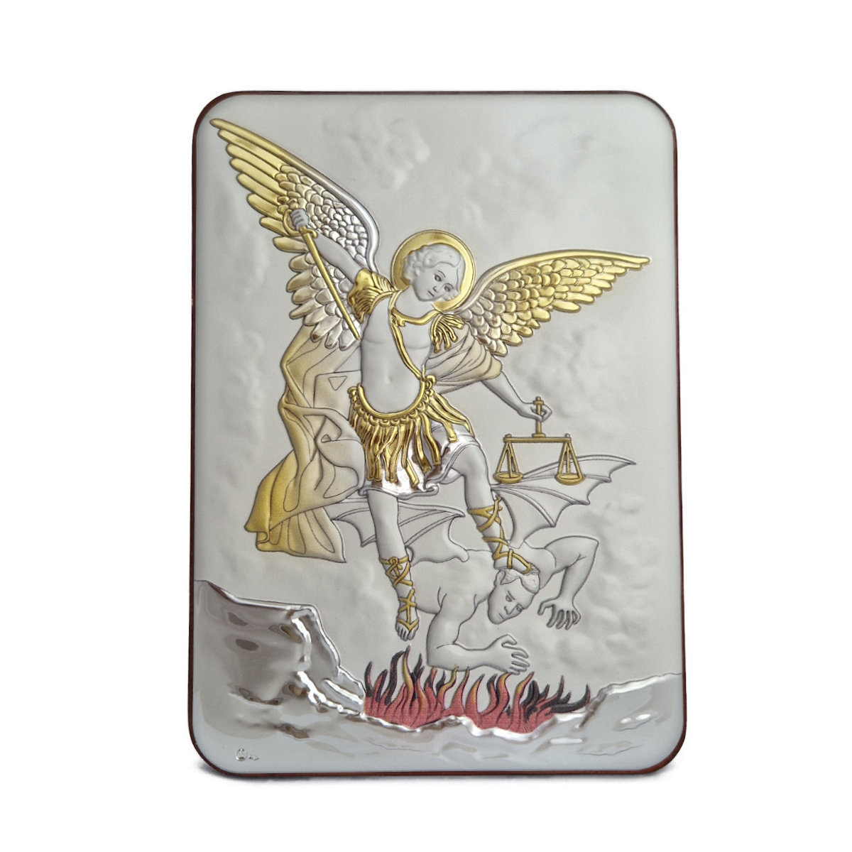 Ikona z wizerunkiem Świętego Michała Archanioła, - Archaniołowie - Nowość