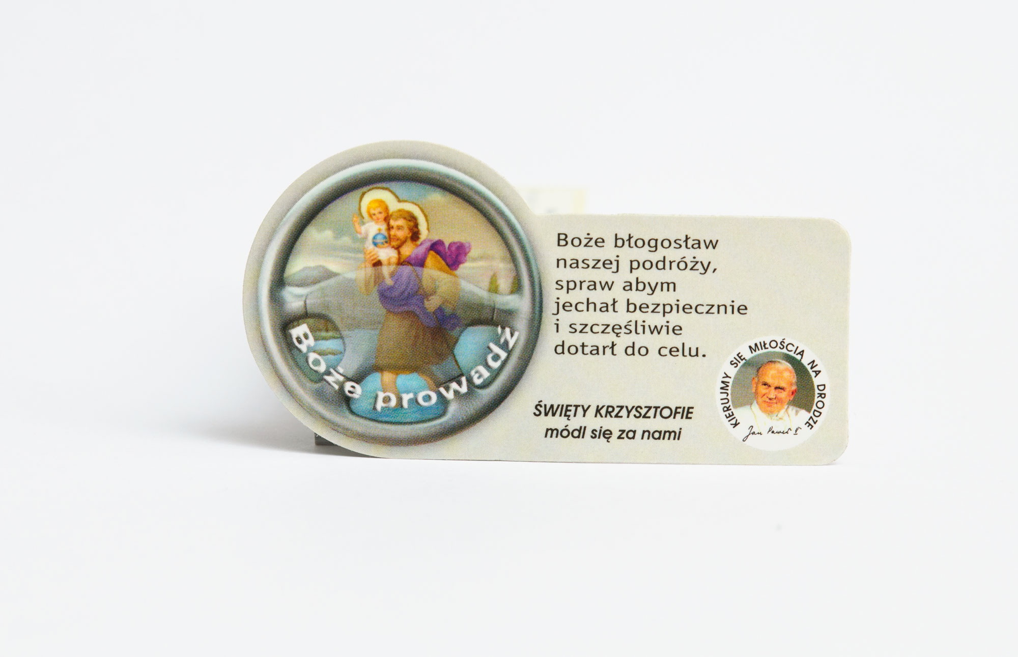 Plakietka - Święty Krzysztof - ŚWIĘTY KRZYSZTOF - Nowość