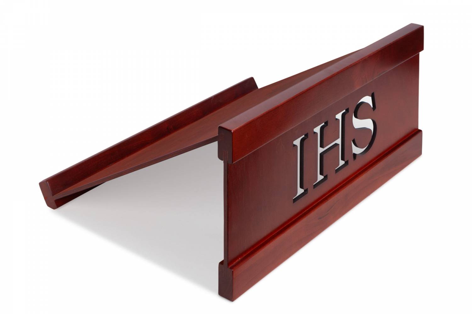 Pulpit pod mszał ołtarzowy -  IHS ciemny