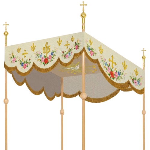 Baldachim haftowany na procesje - Boże Ciało (16) - Baldachimy haftowane - zdjęcie 2