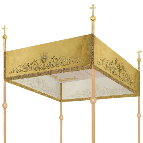 Baldachim haftowany na procesje - Boże Ciało (18) - Baldachimy haftowane - zdjęcie 2