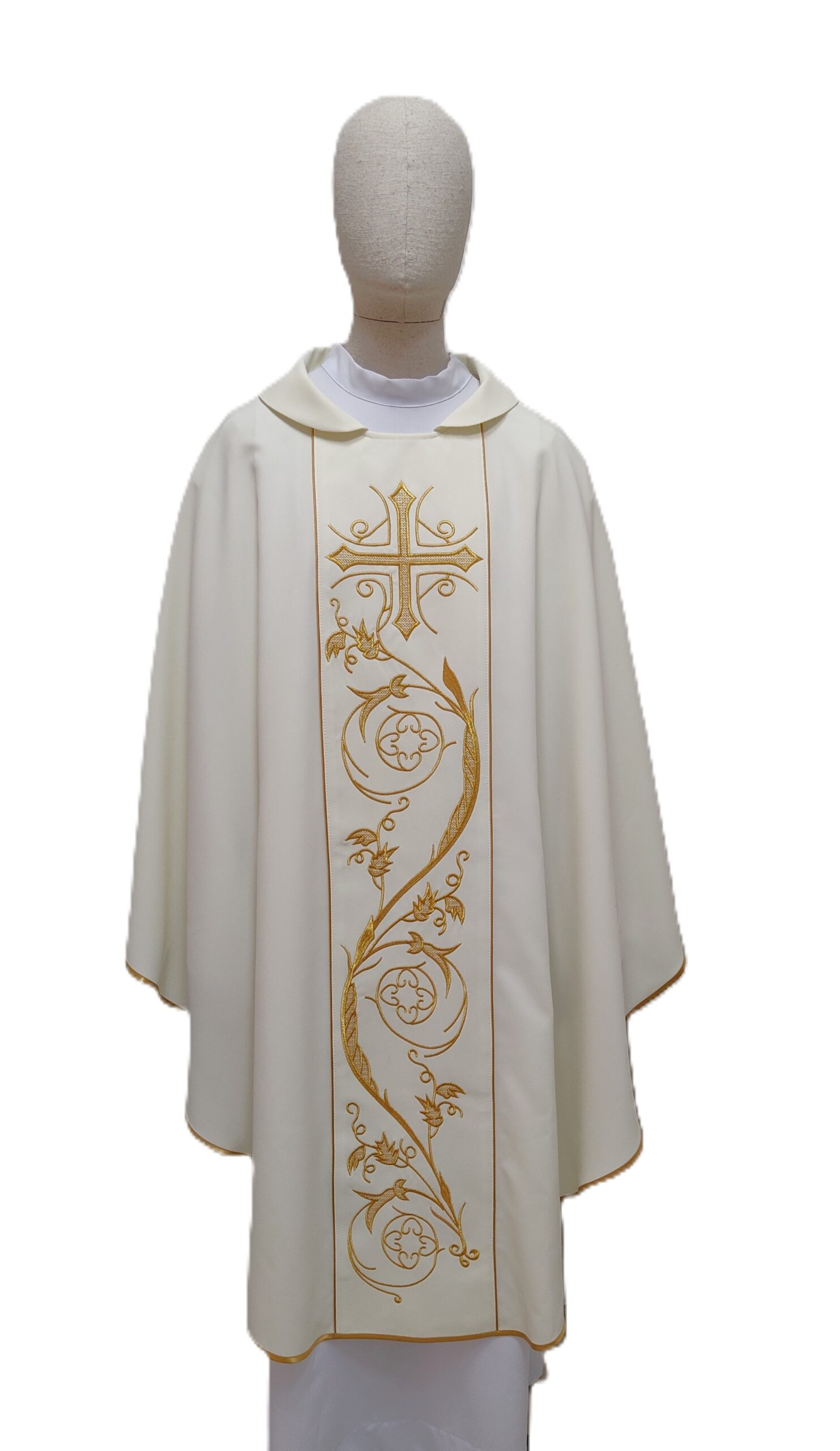 Ornat haftowany Krzyż - kolory liturgiczne - Ornaty haftowane