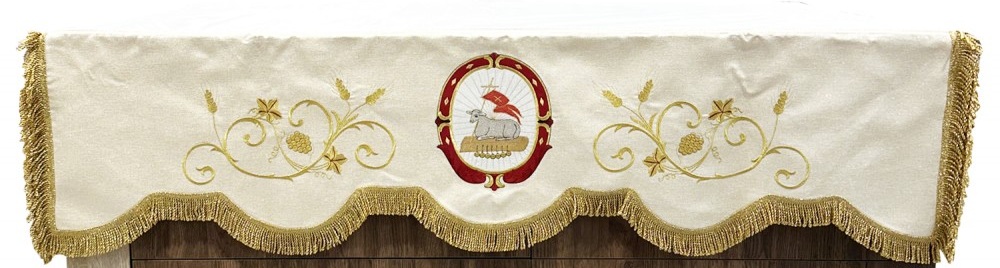 Baldachim haftowany na 2 drzewce - BALDACHIMY