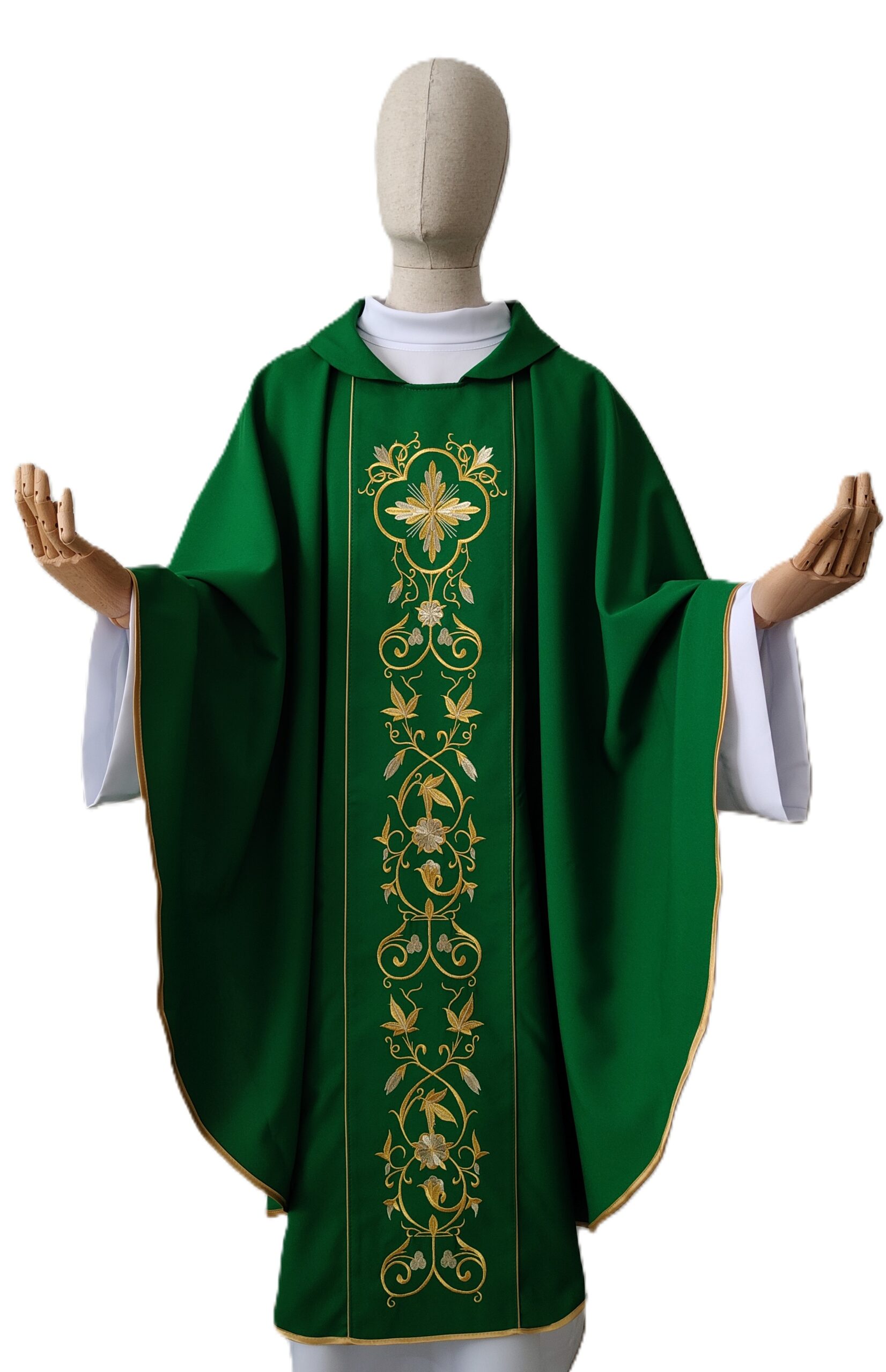 Ornat kapłański, pas haftowany - kolory liturgiczne (proszę wybrać) - Ornaty haftowane - zdjęcie 3