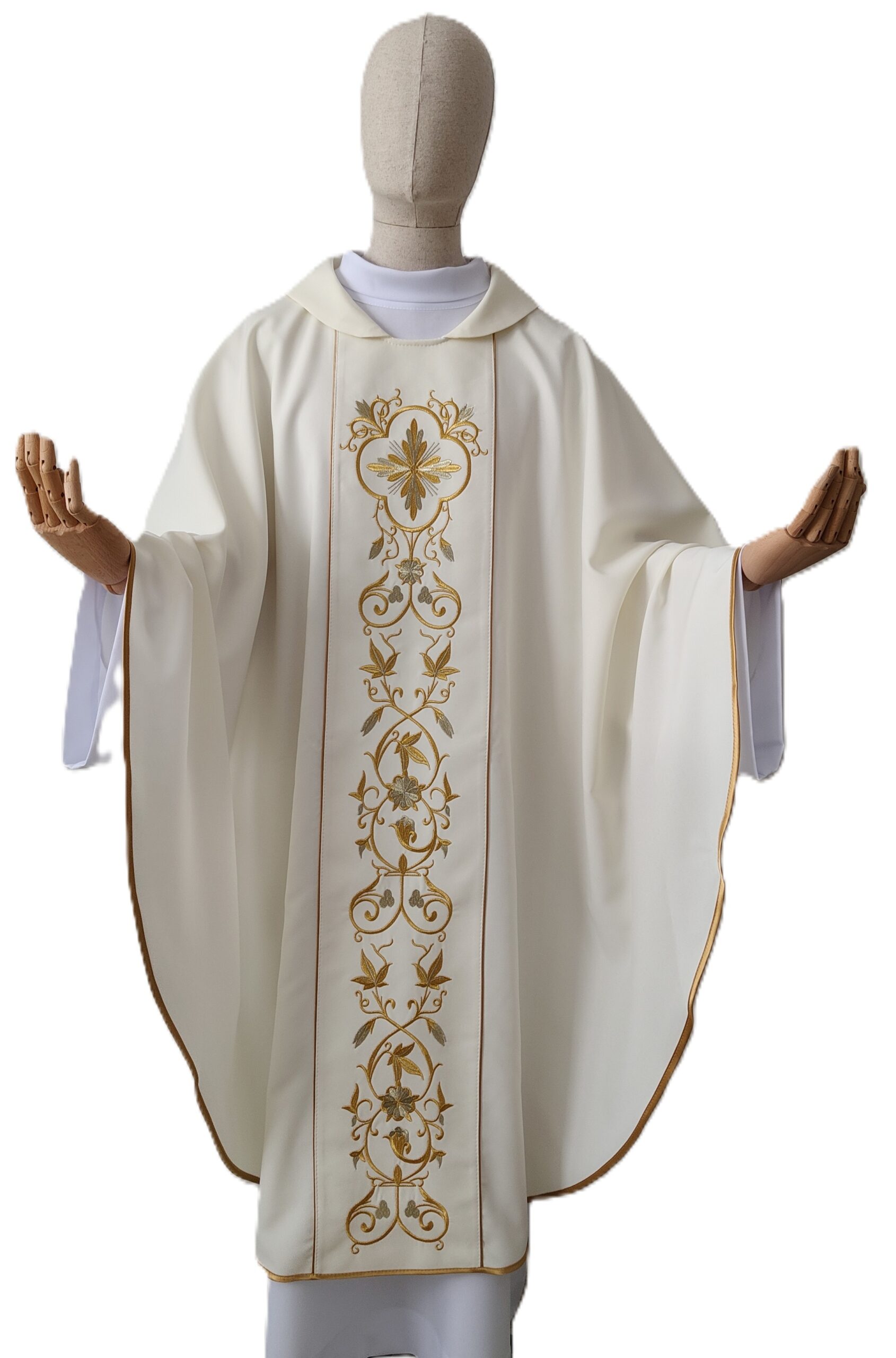 Ornat kapłański, pas haftowany - kolory liturgiczne (proszę wybrać) - Ornaty haftowane - zdjęcie 2