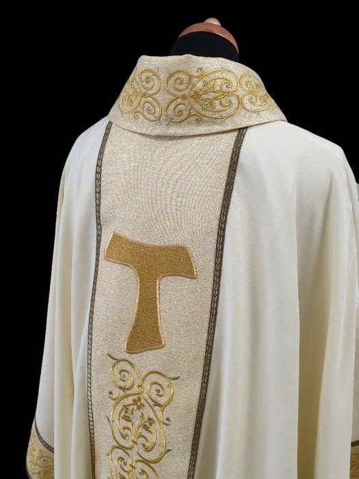 Ornat haftowany Święty Franciszek - Ornaty z wizerunkiem świętych - zdjęcie 3