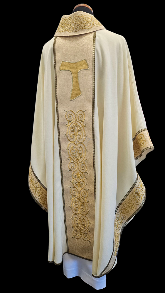 Ornat haftowany Święty Franciszek - Ornaty z wizerunkiem świętych - zdjęcie 9