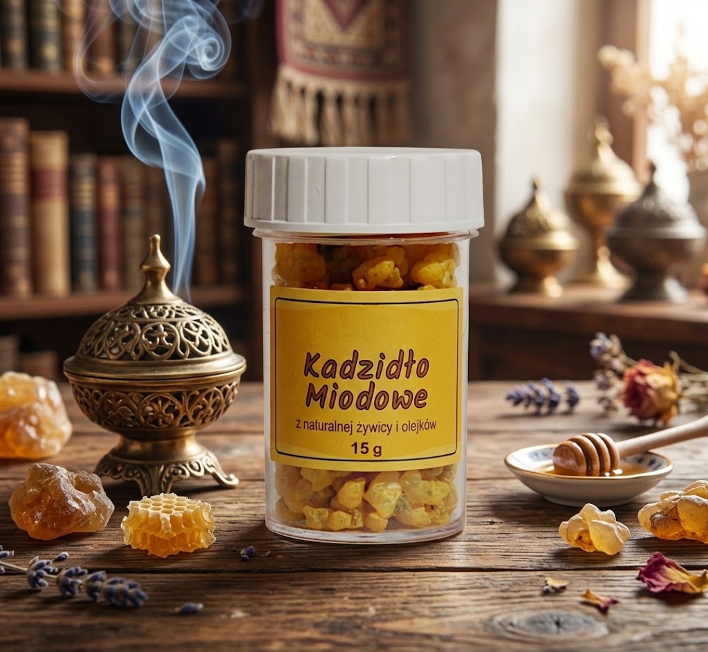Kadzidło żywiczne Miodowe – 15 g - KADZIDŁA, WĘGIELKI