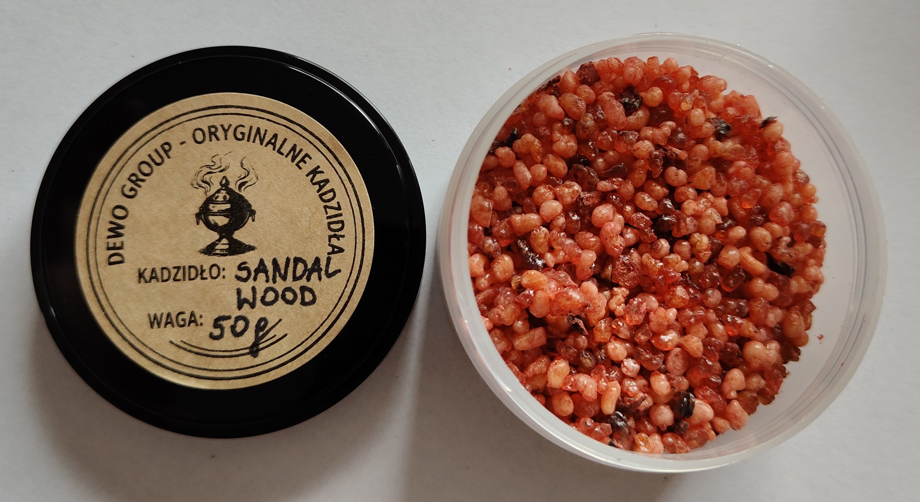 Kadzidło żywiczne Sandal Wood – zapach drzewa sandałowca 50 g - KADZIDŁA, WĘGIELKI