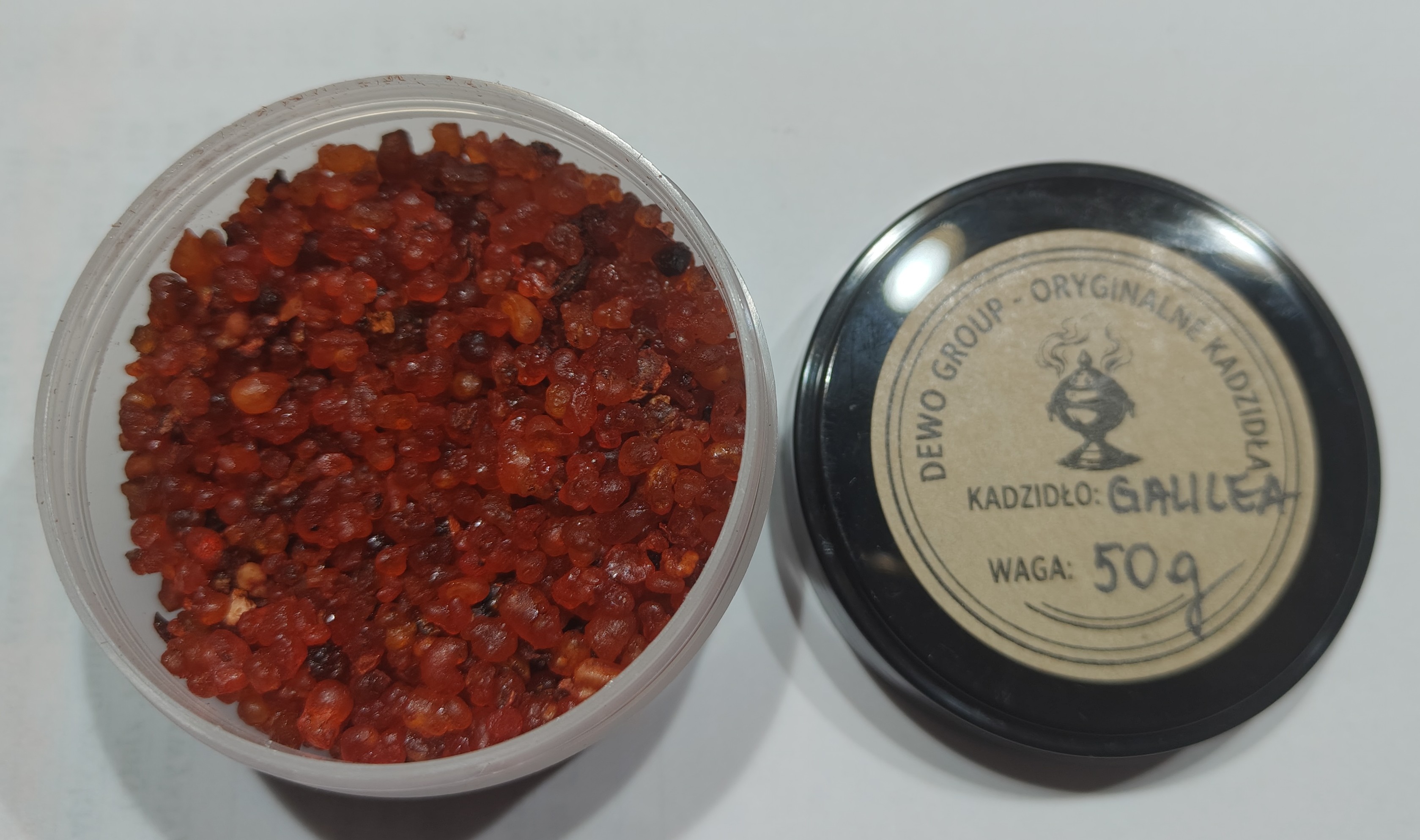 Kadzidło żywiczne Galilea 50 g - KADZIDŁA, WĘGIELKI