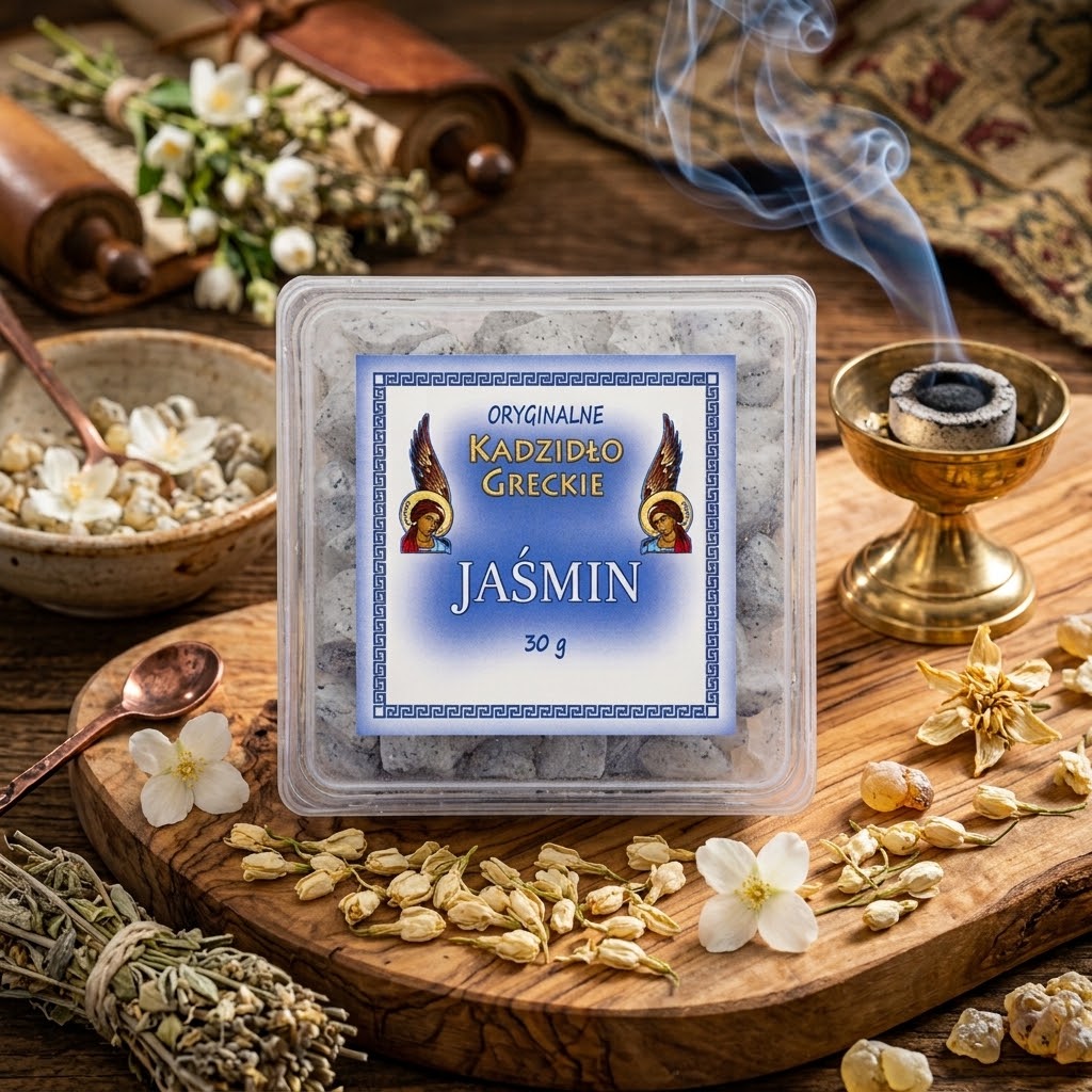 Kadzidło greckie ATENY – Jaśmin, 30 g - KADZIDŁA, WĘGIELKI