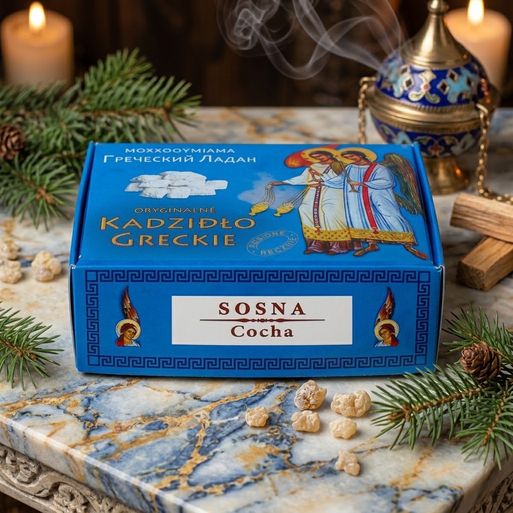 Kadzidło greckie Sosna – 50 g - KADZIDŁA, WĘGIELKI