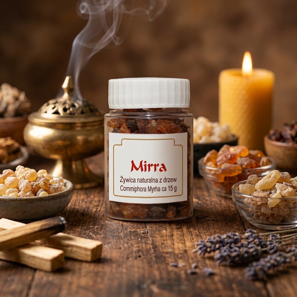 Mirra – kadzidło naturalne, 15 g - KADZIDŁA, WĘGIELKI